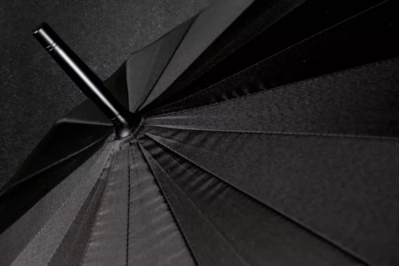 KISHA Smart Umbrella Classic Black - Image 4