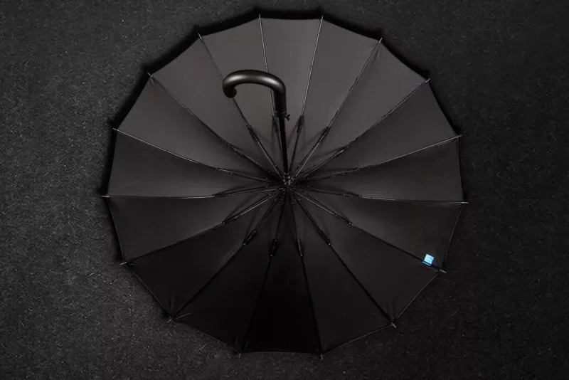 KISHA Smart Umbrella Classic Black - Image 8