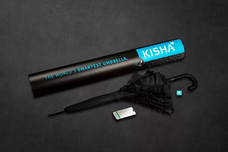 KISHA Smart Umbrella Classic Black Widow